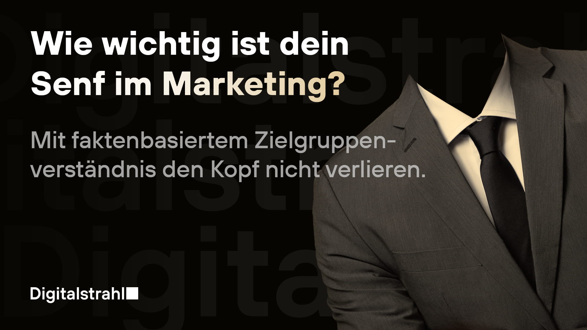 Wie wichtig ist dein Senf im Marketing?